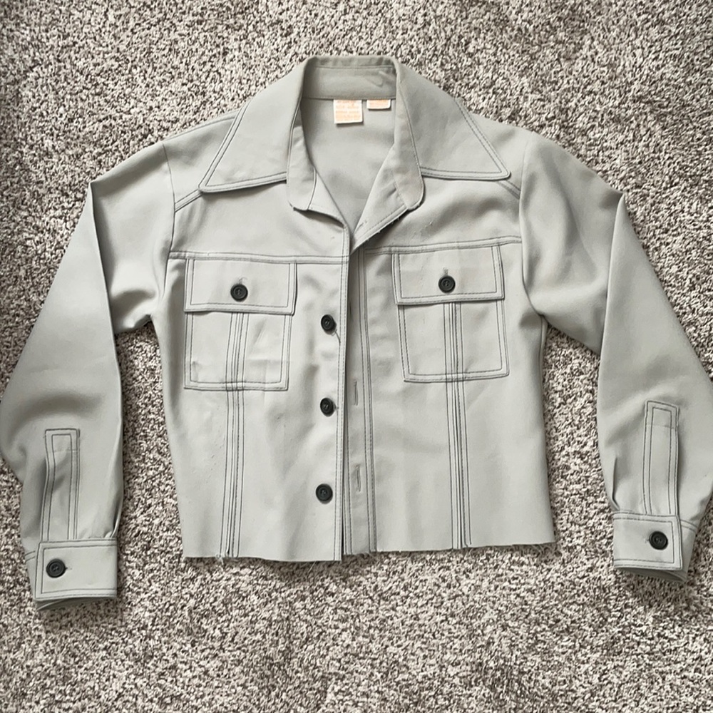 Vintage cropped jacket